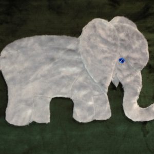 Elephant Applique Blanket